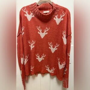 Easel Reindeer Sweater large